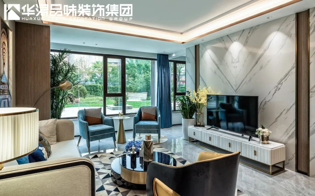 198m²美式轻奢复式住宅,简约中的奢华体验-17