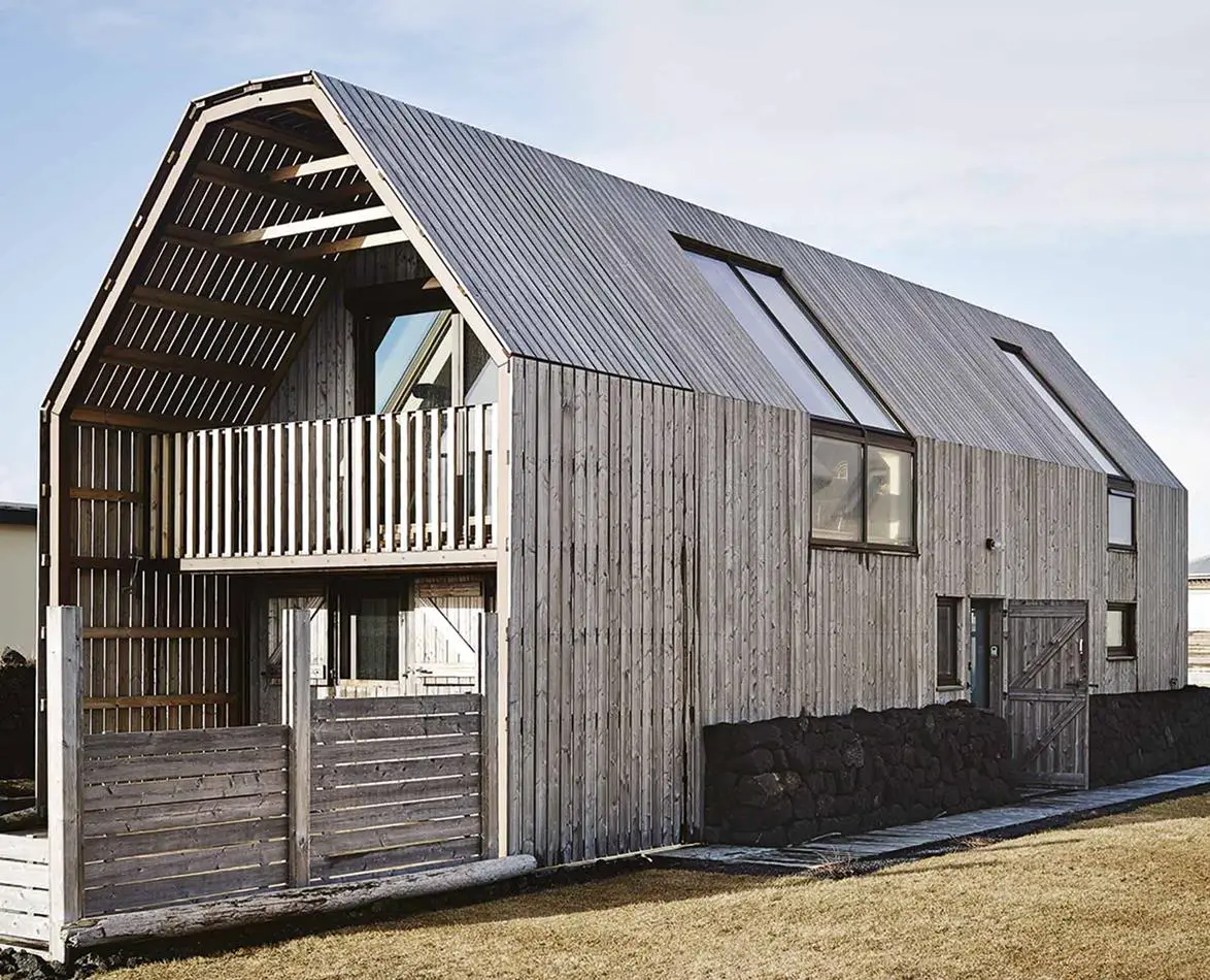 冰岛木质别墅 | 日式与北欧风格的完美结合-1