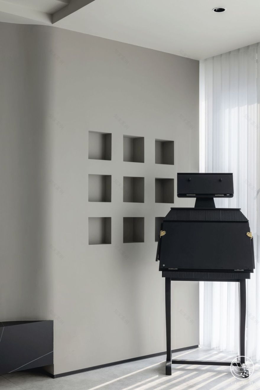 黑白圆舞曲 · 成都金牛区精致酷家居设计丨中国成都丨清羽设计-27