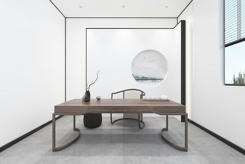 贵阳乐湾国际300㎡简约别墅，九鼎装饰打造空间艺术之美-20