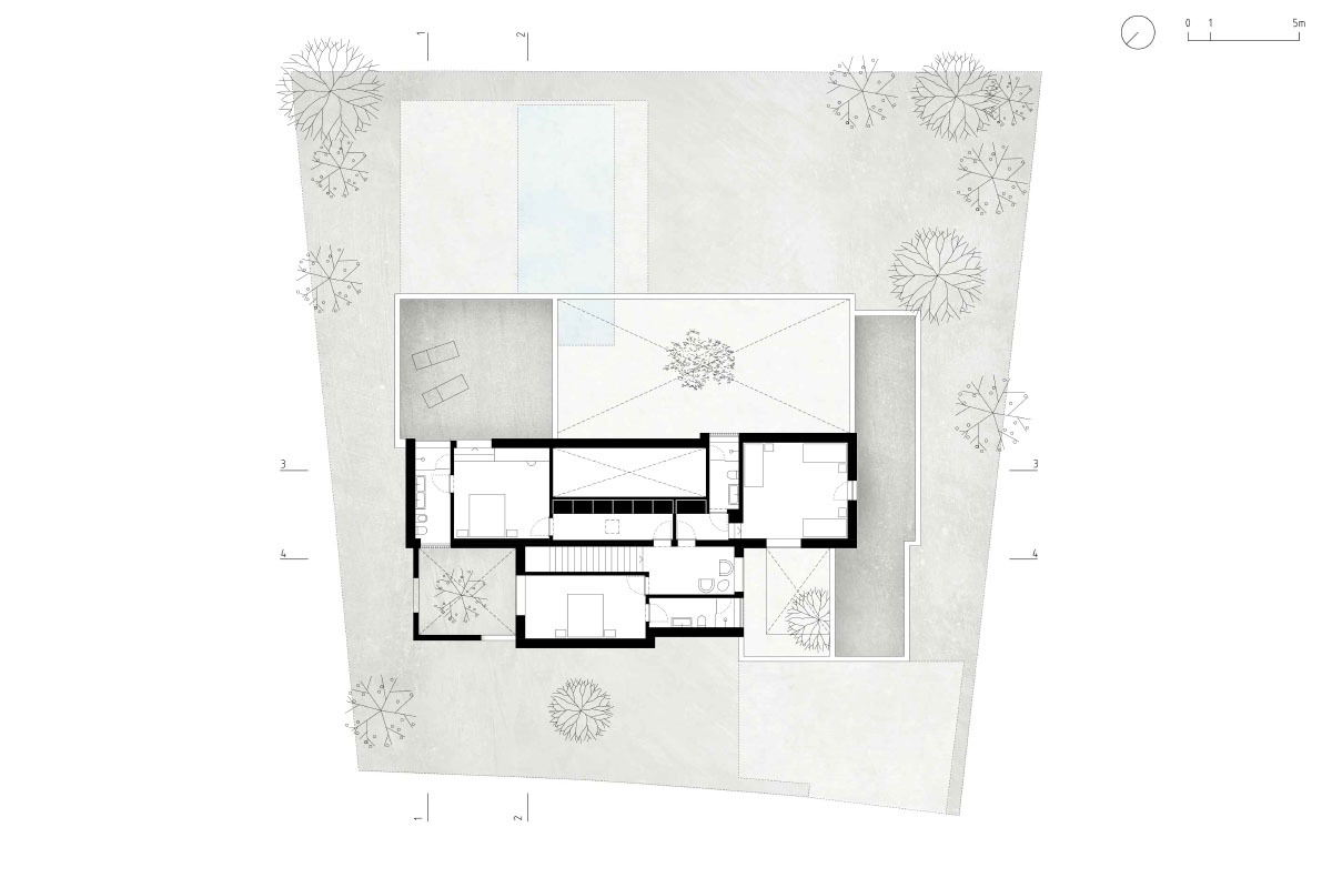 葡萄牙特罗亚绿意盎然的家庭住宅-60