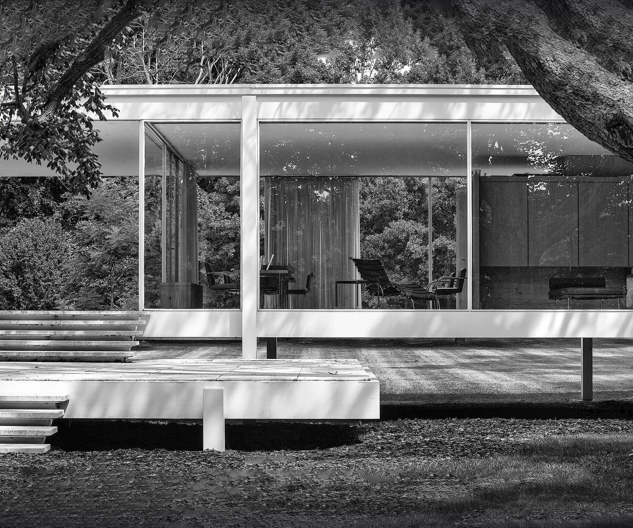 范斯沃斯住宅丨密斯·凡德羅（Mies Van der Rohe）-23