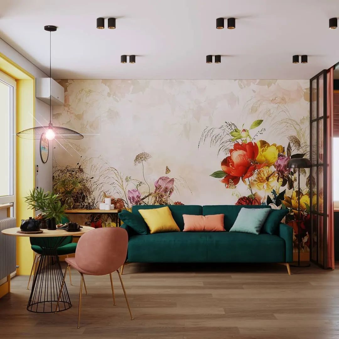 43㎡浪漫色彩小宅丨Ivanova-18