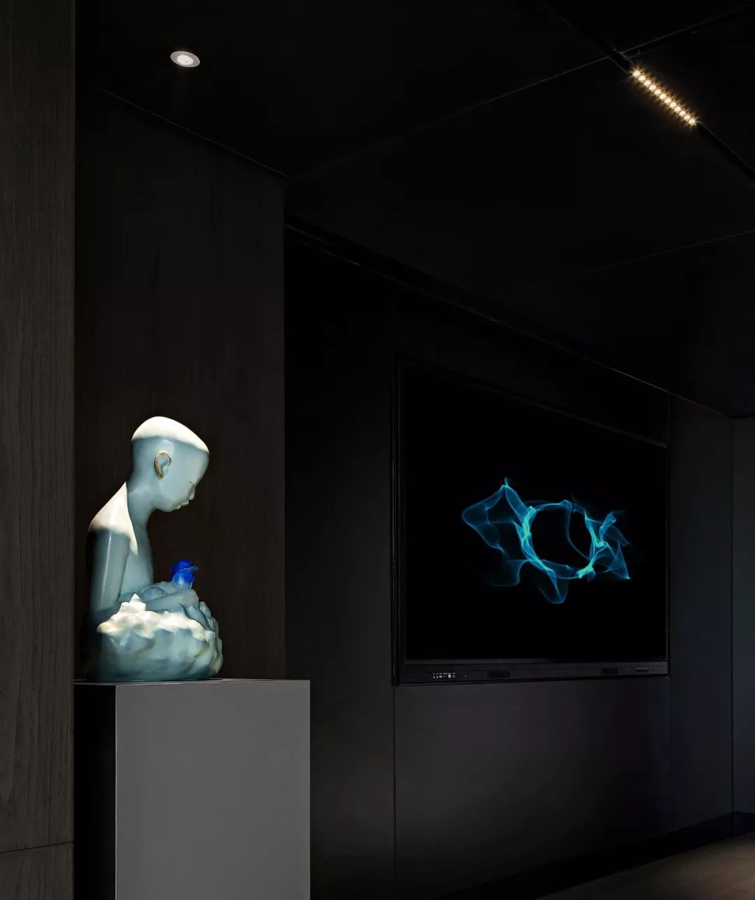 北京 800㎡现代博物馆会所——科技与东方美学共生-6