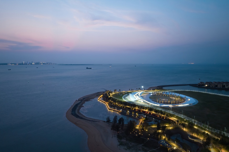 海口“天空之山”滨海驿站——浪漫海景与大地艺术完美融合-83