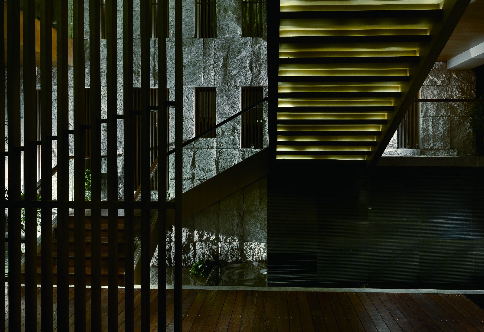 浮云竹影山水间 SPA 设计-19