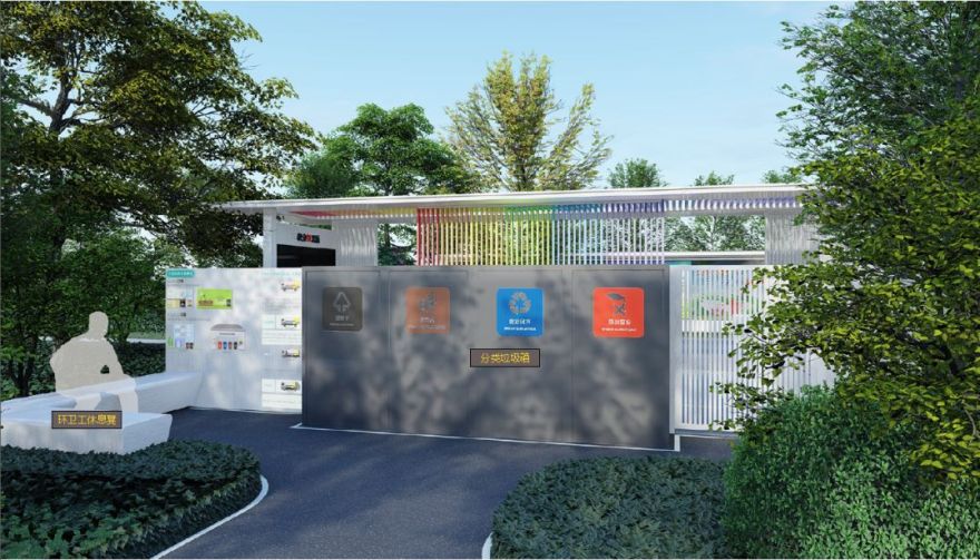 景观有关垃圾分类的开脑洞-24