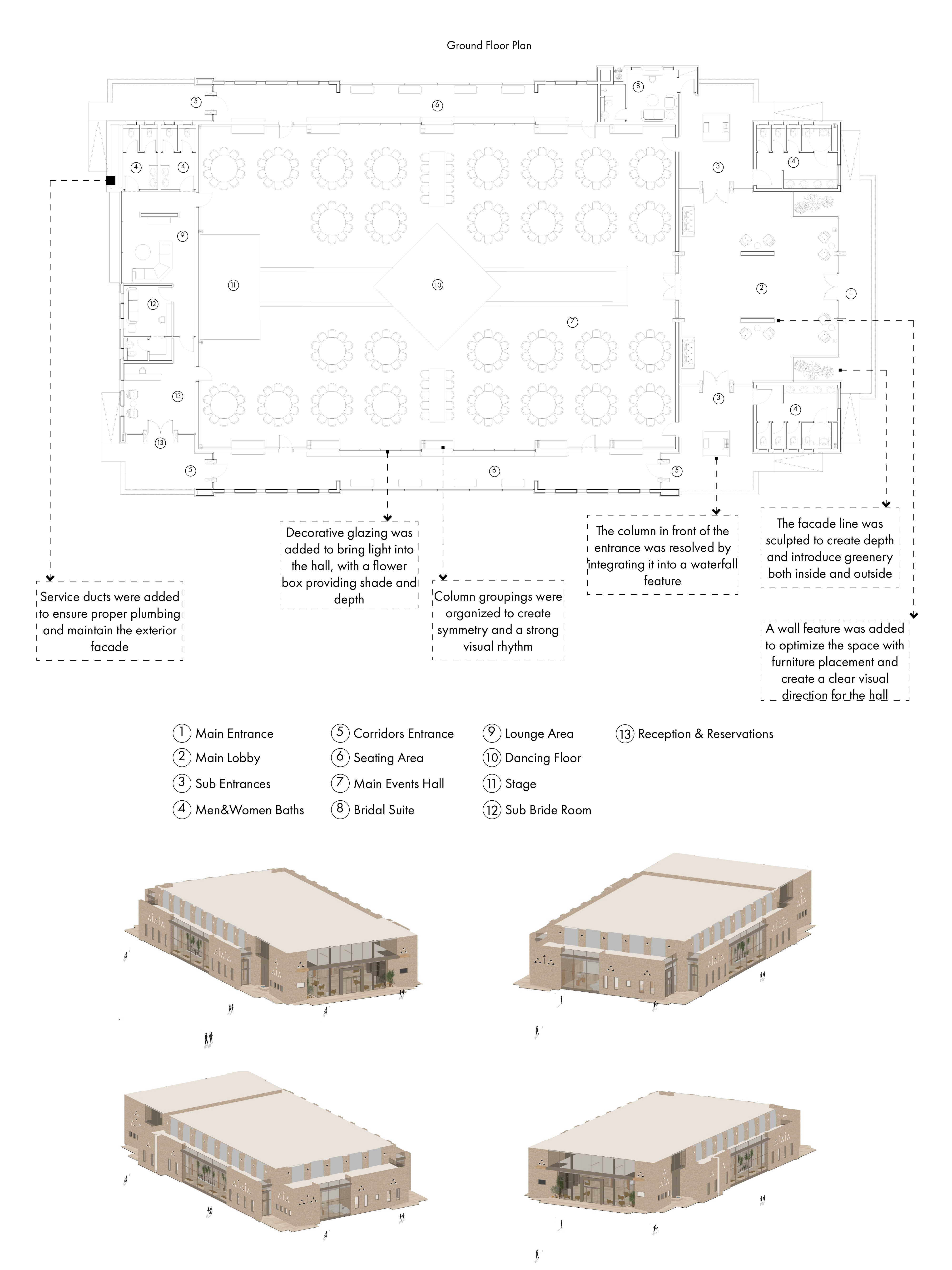 Wedding & Events Hall – Full Architectural Vision-2