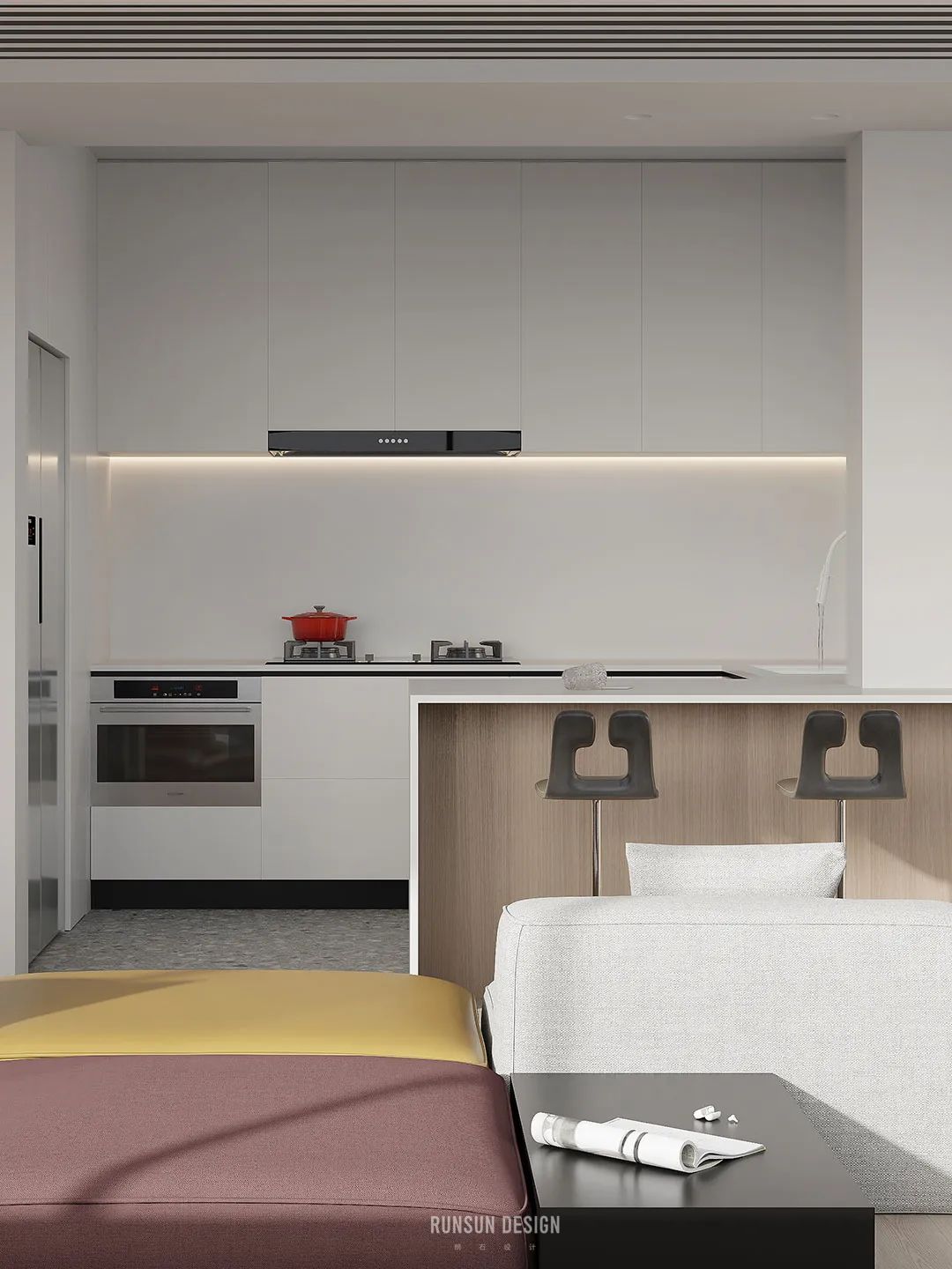 温州翡翠心湖私宅 · 简约素雅的灵动空间丨中国温州丨朗石设计-49