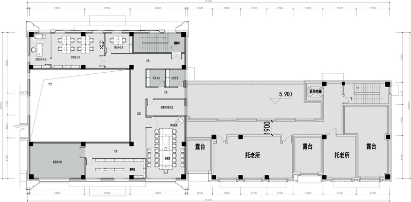 游牧之城的绿色低奢售楼处-34