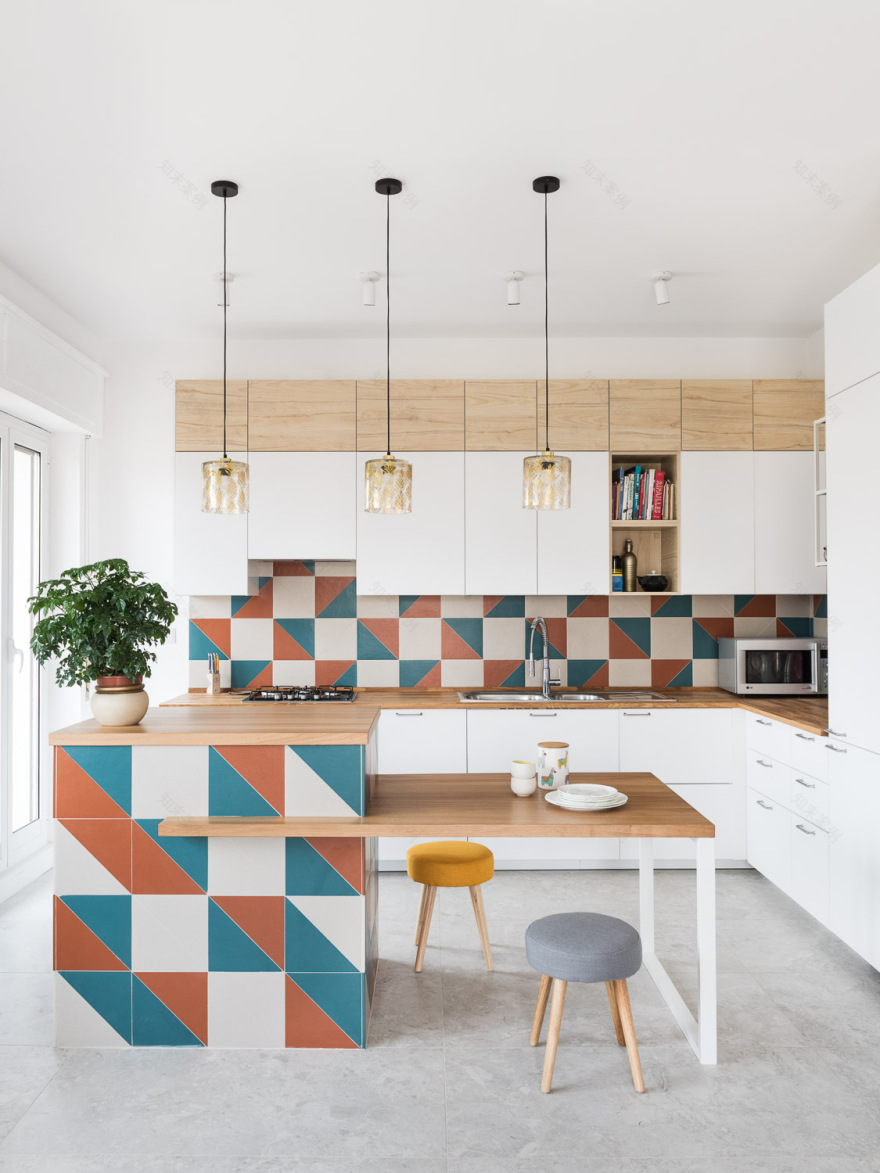 色彩斑斓的罗马公寓丨意大利罗马丨Edilcentro CIsterna-9