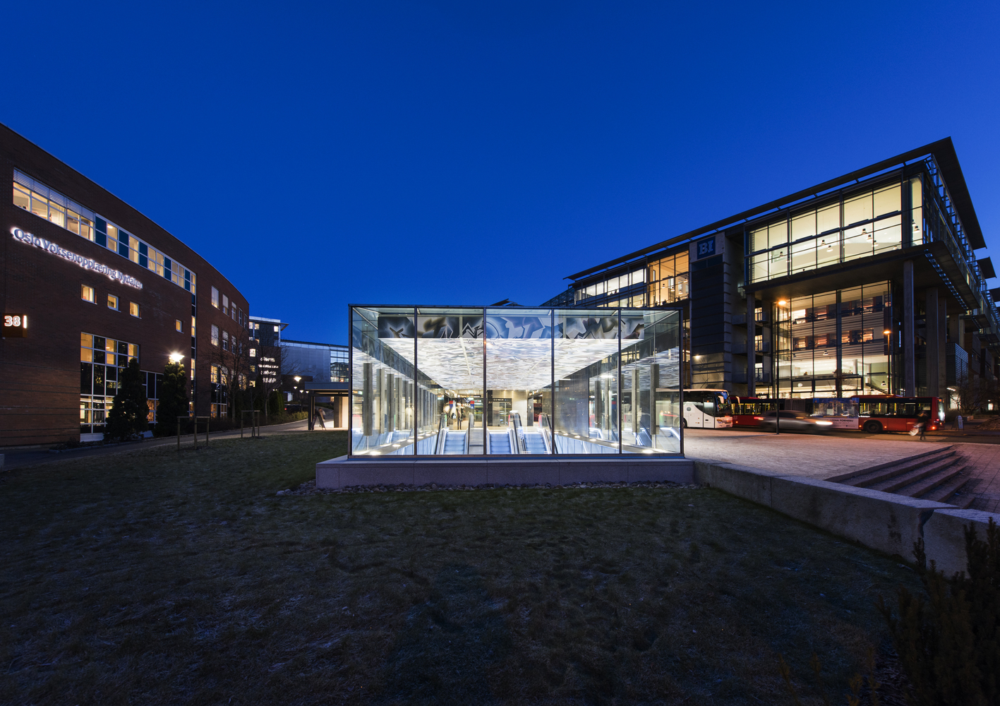 挪威奥斯陆 Nydalen 地铁站扩建工程-26