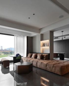 福建龙岩绿城·蘭园现代简约风格室内设计丨中国龙岩丨HEB DESIGN 乐筑设计