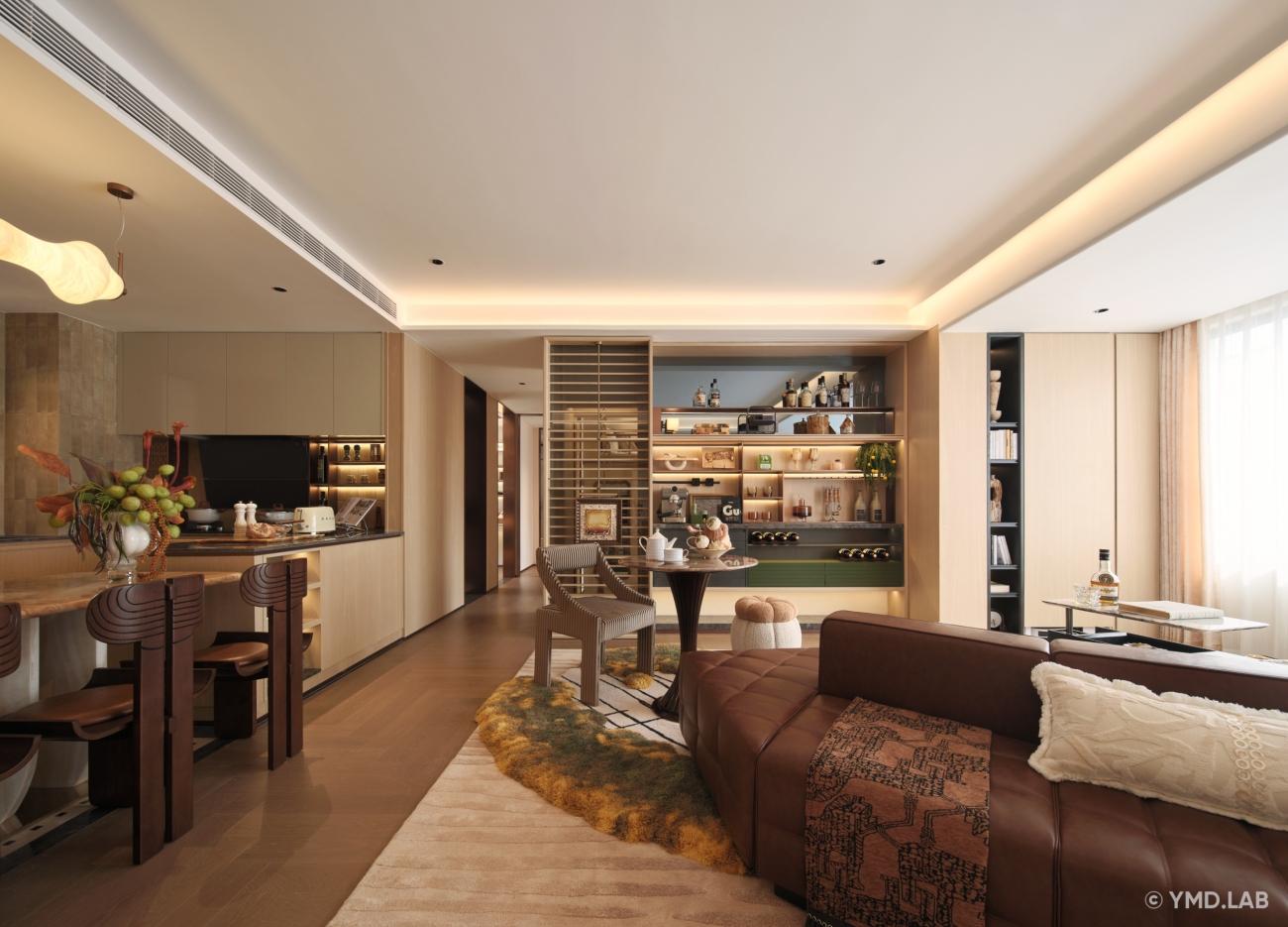 招商奥体公园115㎡样板间丨中国合肥丨岳蒙设计-5