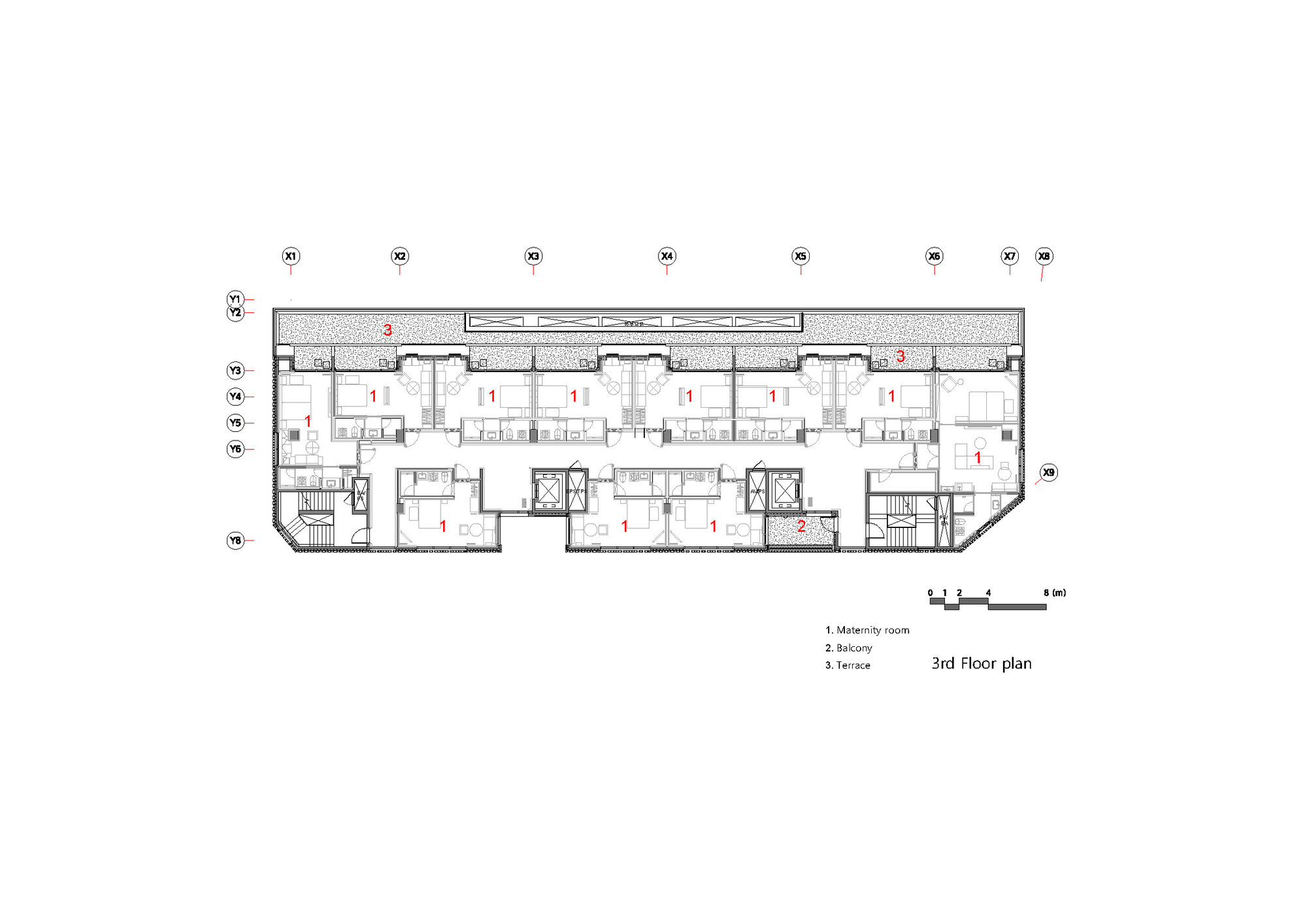 MizMedi DEAR'ONE 产后护理中心丨韩国首尔丨yeonhan architects-26