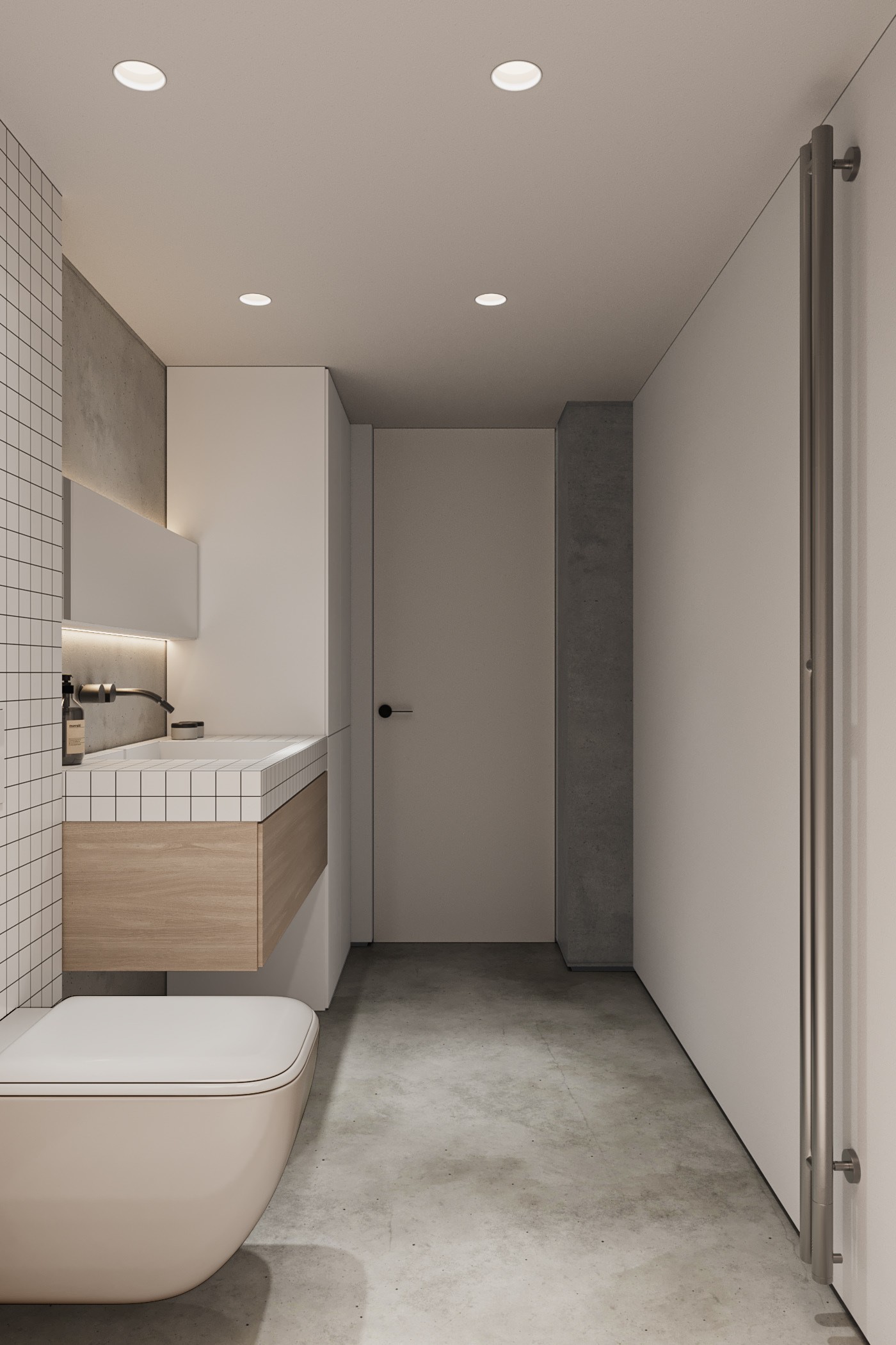 100㎡黑色系住宅设计 超有质感！-20