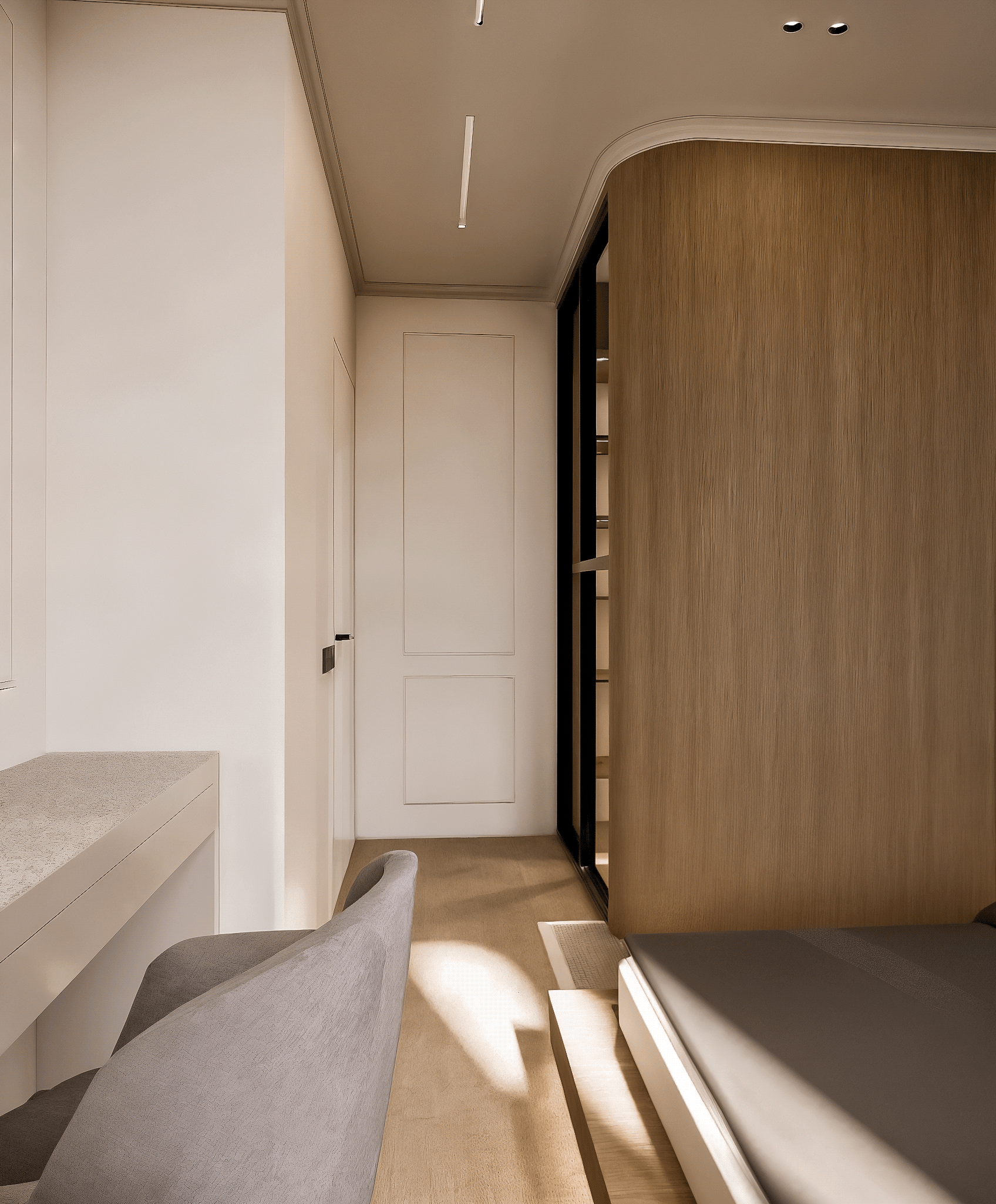 两房公寓室内设计概念,三房公寓室内设计概念丨Yelyzaveta Chmykhonkova-7