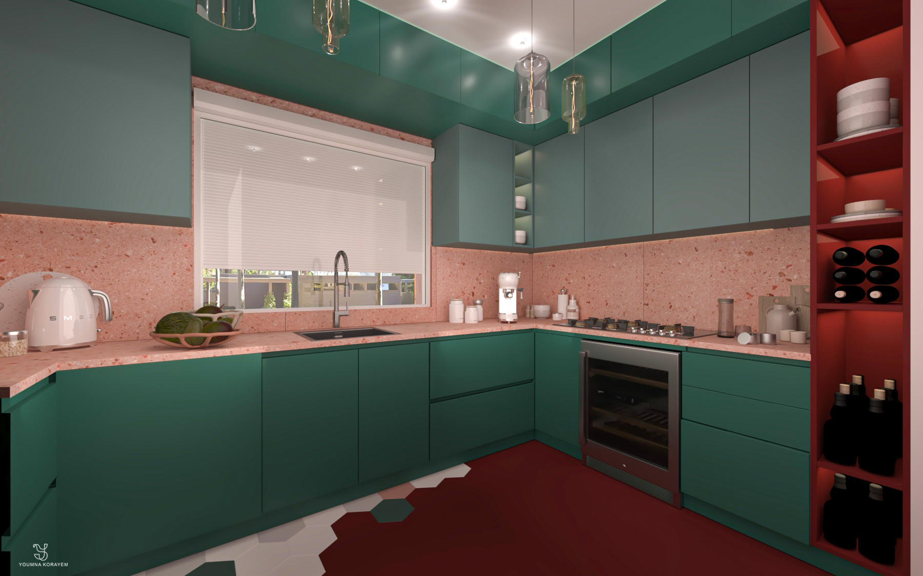 Memphis 厨房丨埃及丨youmna korayem-4