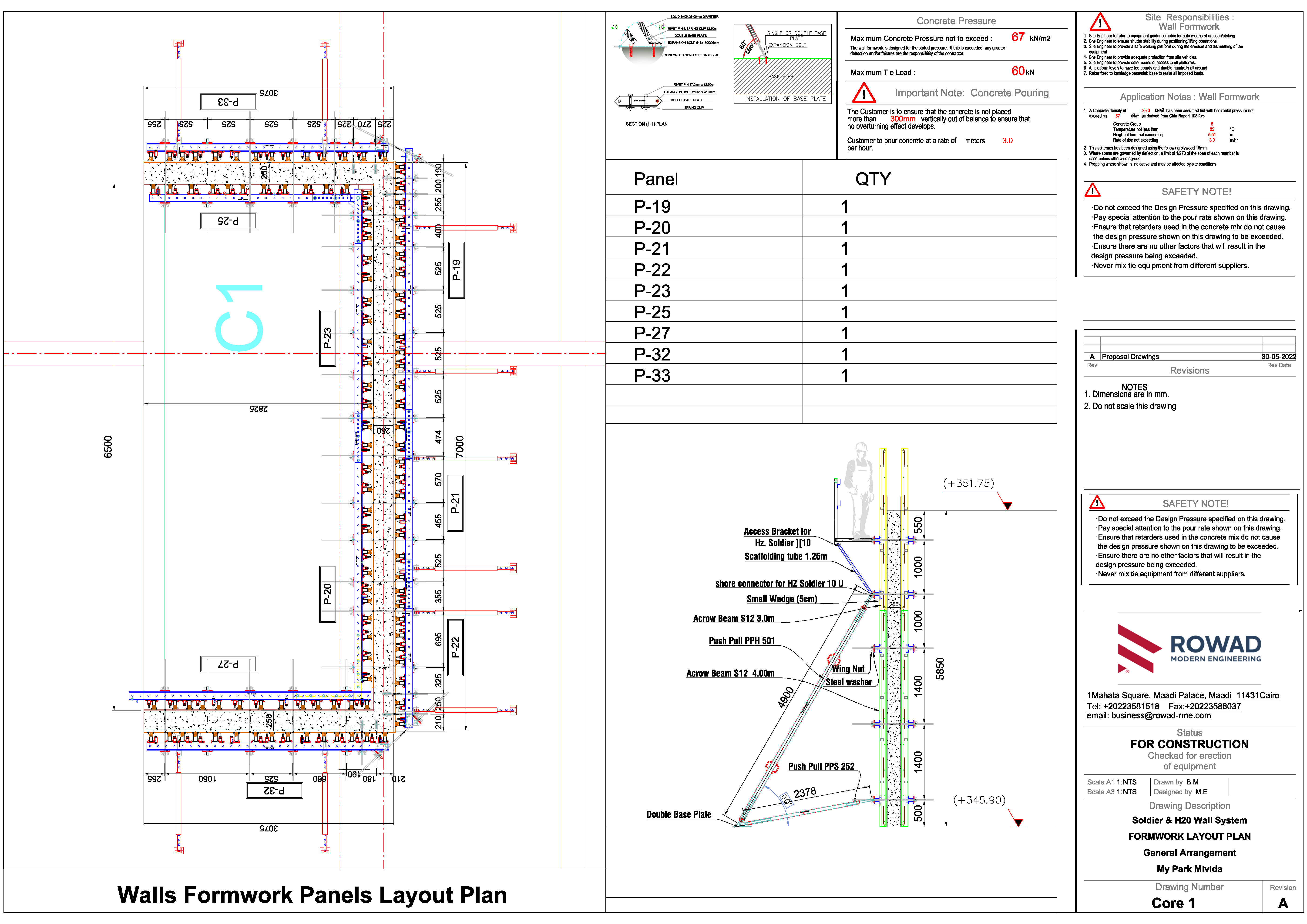 Formwork DWGS For Mivida MY PARK - New Cairo-0