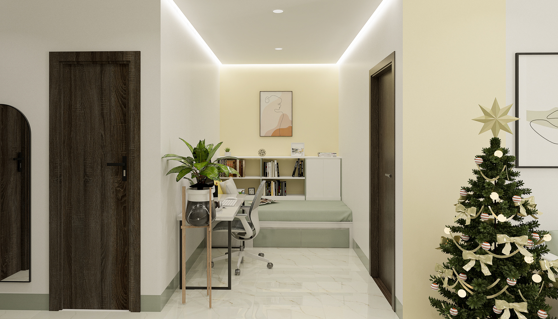 Architectural_Grand park apartment interior-5