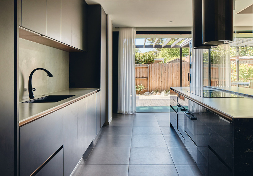 茶室住宅丨澳大利亚墨尔本丨Krisna Cheung Architects-26