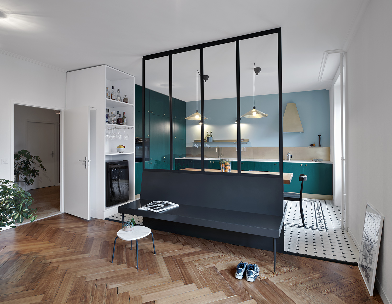 Two rooms, one bench | COCI studio-16