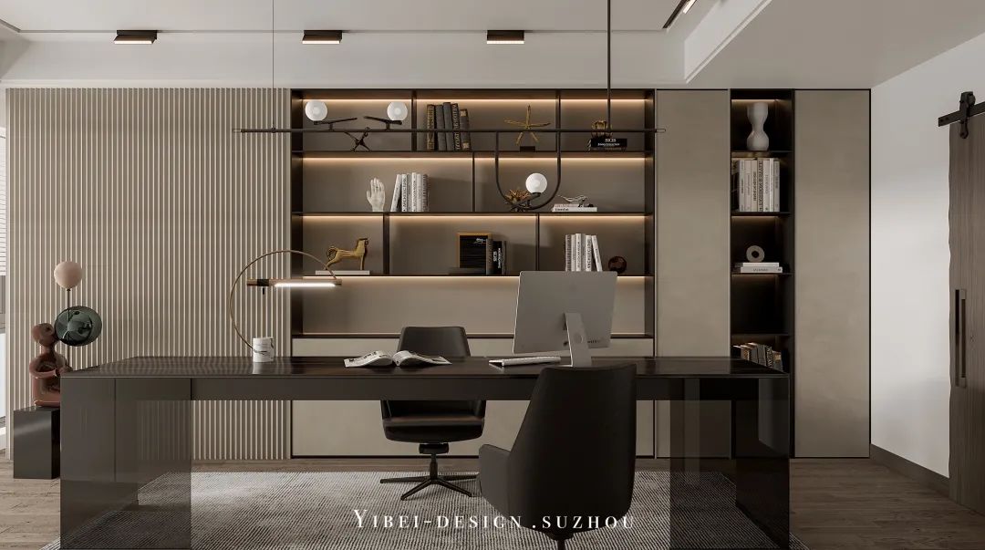 黑白灰之间 · 苏州一贝设计家装案例丨中国苏州-16