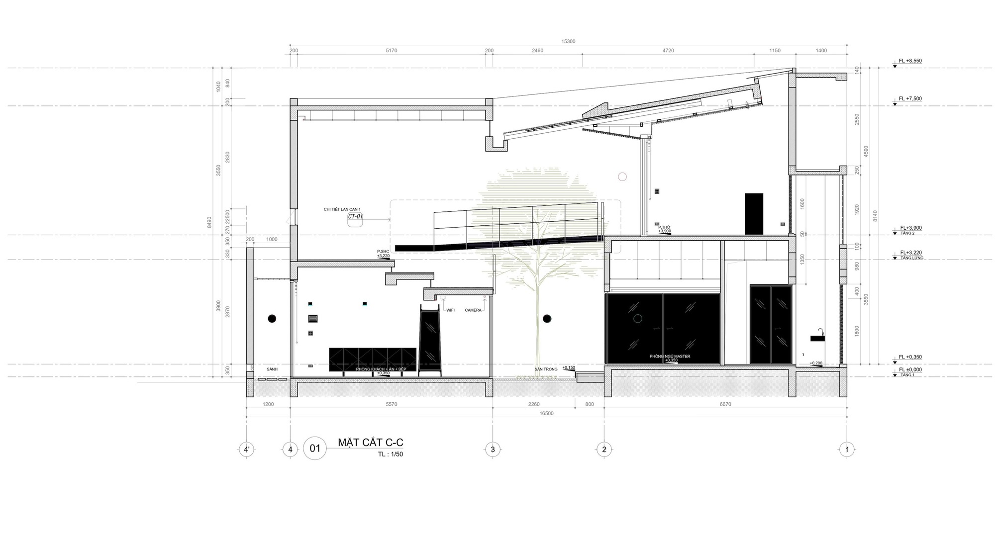 巴普的房子丨越南丨90+2 architects-20