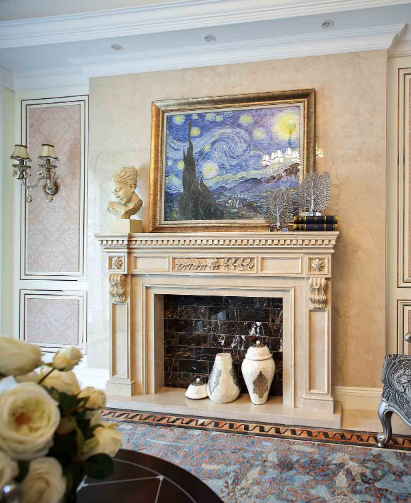 女主人的法美混搭之家丨美禾设计-9