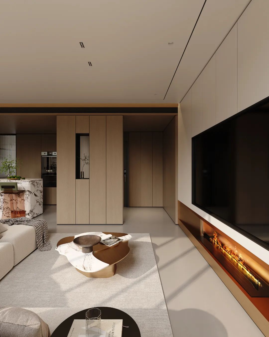 简奢原色 · 定制滨江壹号别墅生活丨中国成都丨原色原宿设计-16