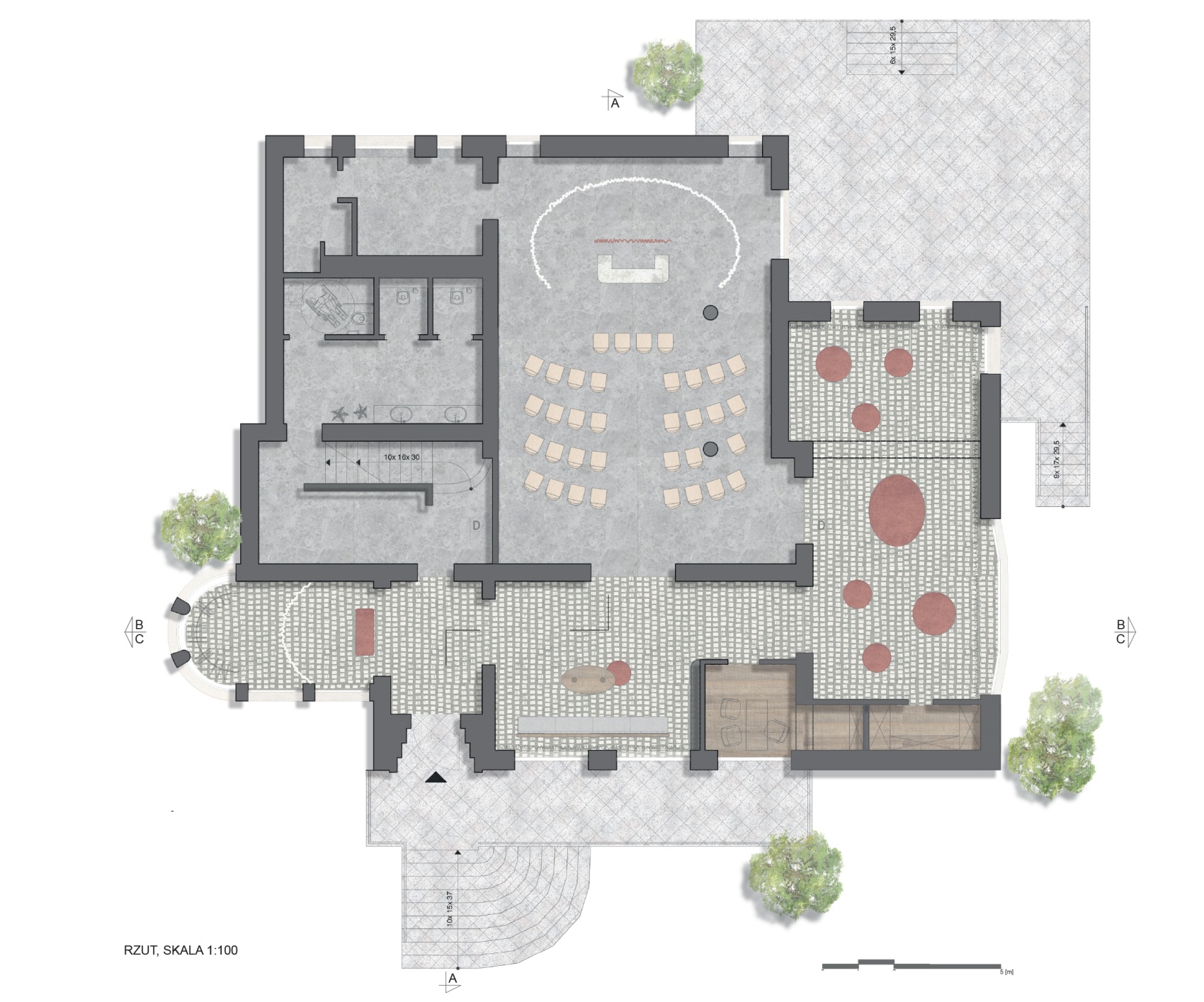 Bydgoszcz婚姻登记处室内设计项目丨PolandBydgoszcz-16