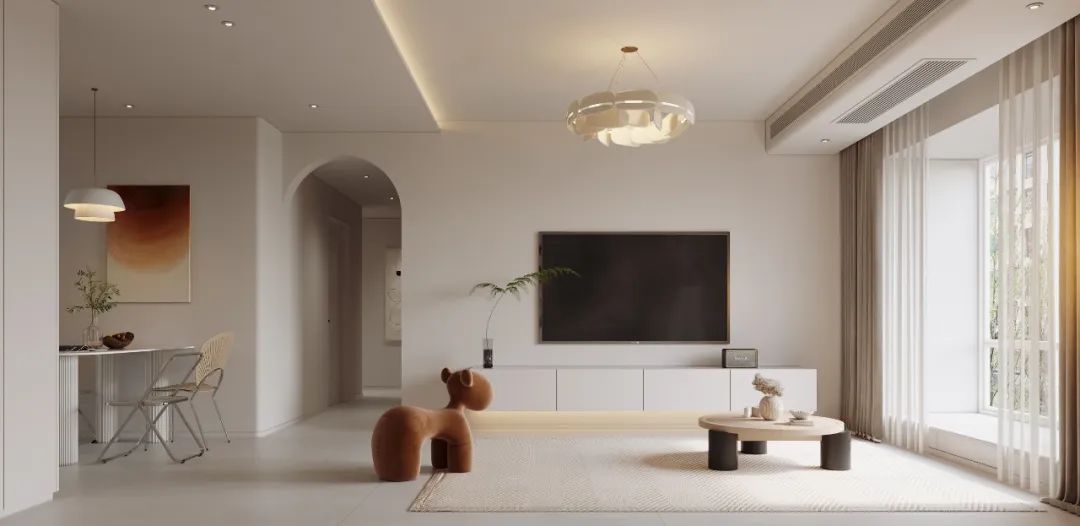 安之若素 · 天津中骏雍景府的身心愉悦之家丨中国天津丨凡高空间设计-10