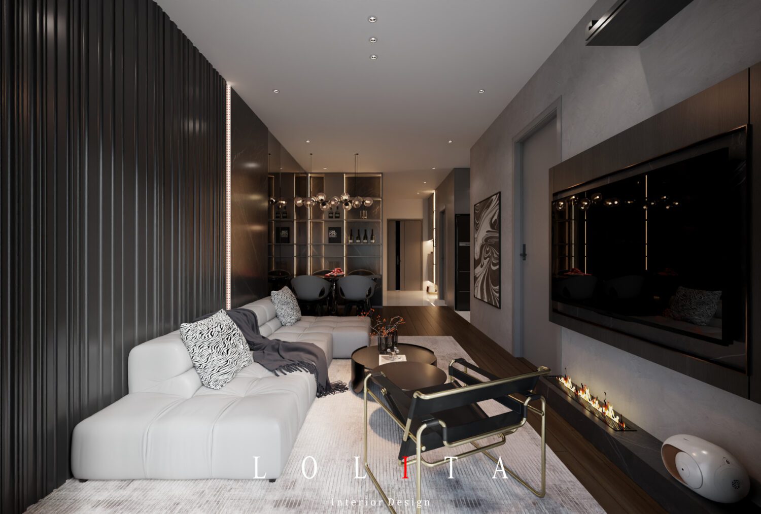 13831. Free Sketchup Apartment Interior Model Download-2