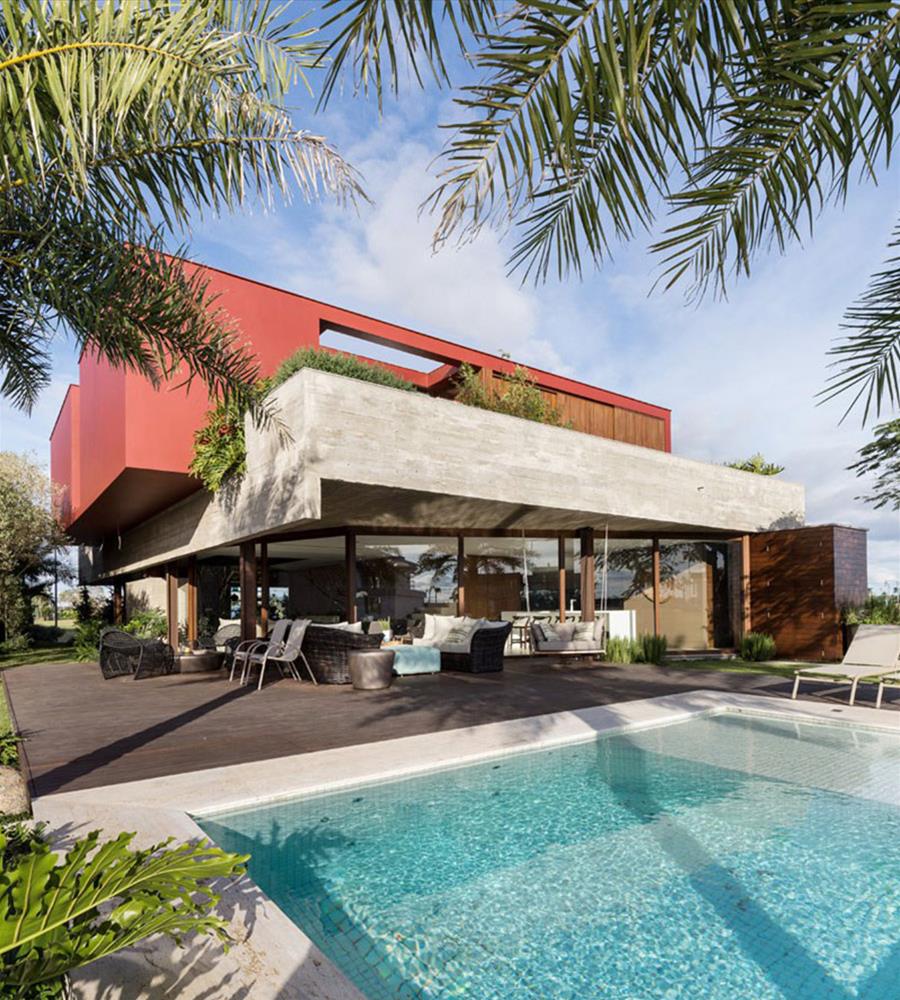 巴西 Eldorado do Sul 的绿色住宅 Casa Marsala-14