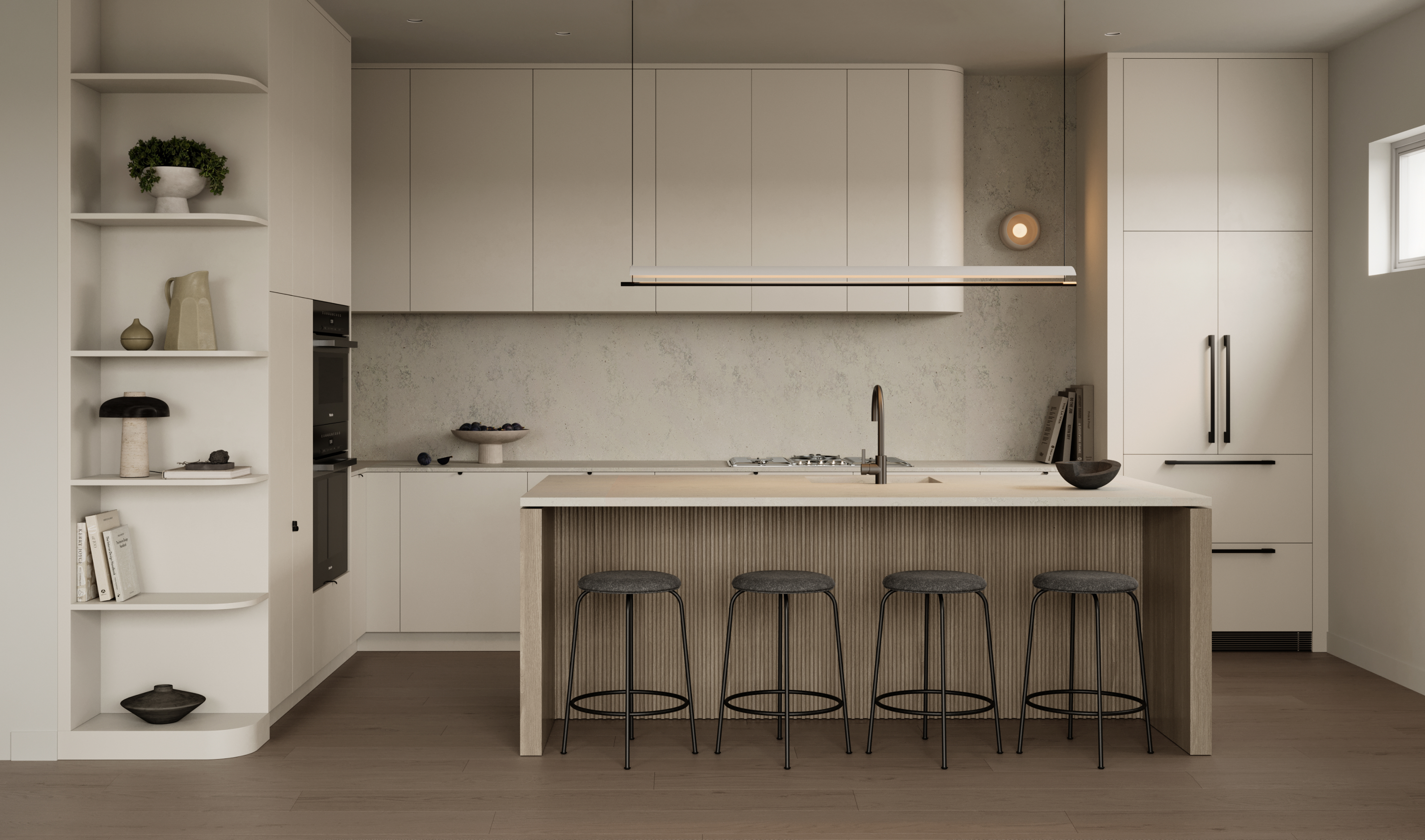 E30 双联式住宅渲染图丨Eight Station-8