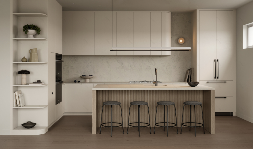 E30 双联式住宅渲染图丨Eight Station-8