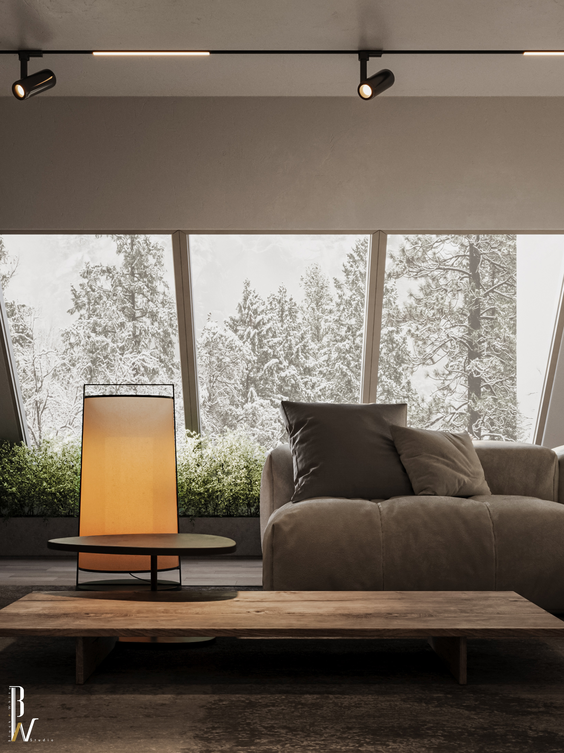 坡顶房屋居住区域丨英国曼彻斯特丨Black N White-9