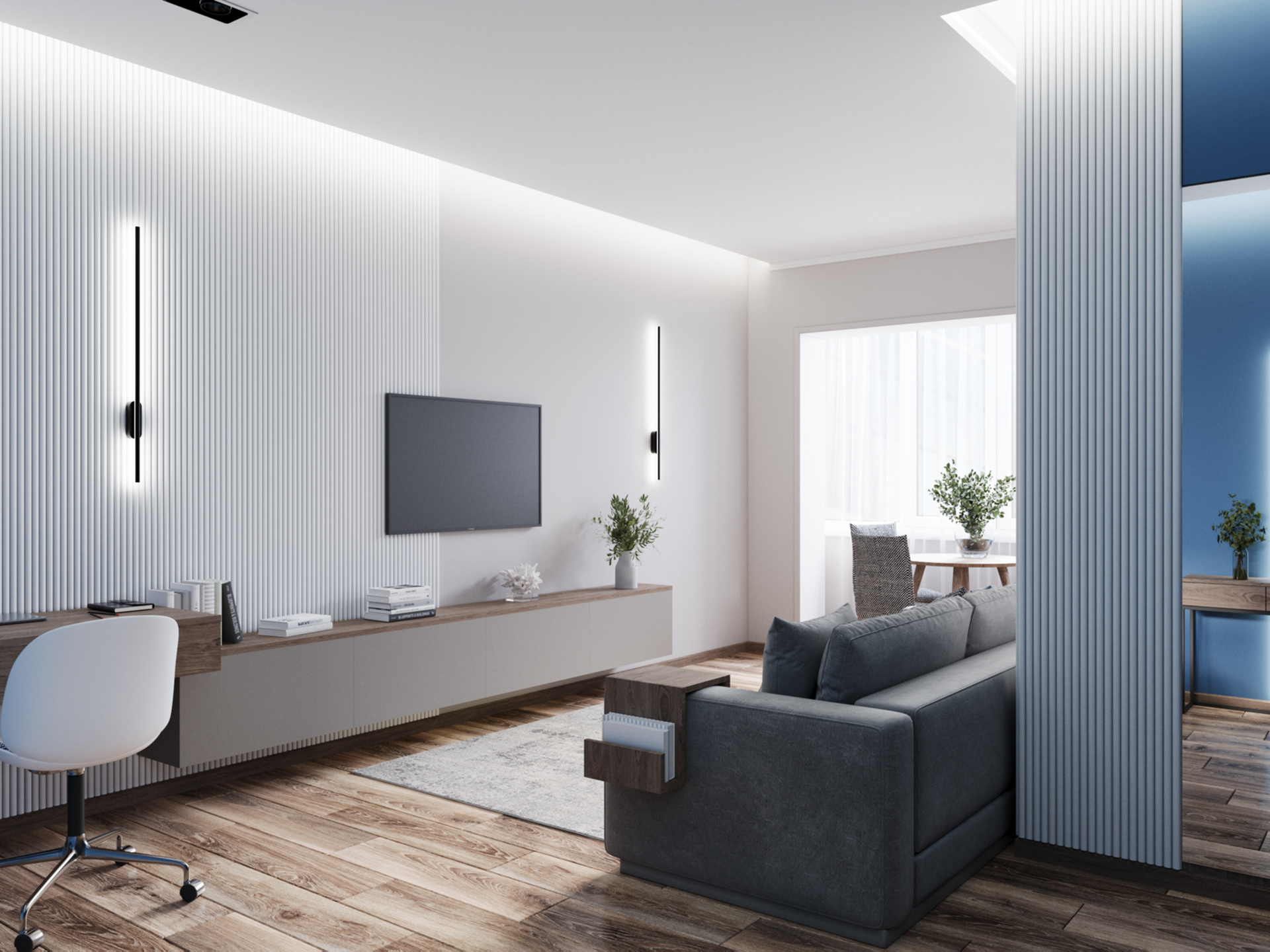 Дизайн-проект малогабаритной квартиры для студента-1