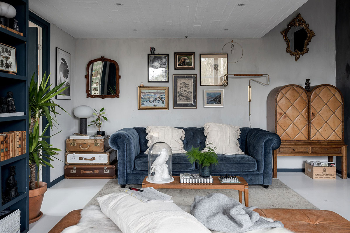 瑞典 73 平米混搭风格公寓设计-3