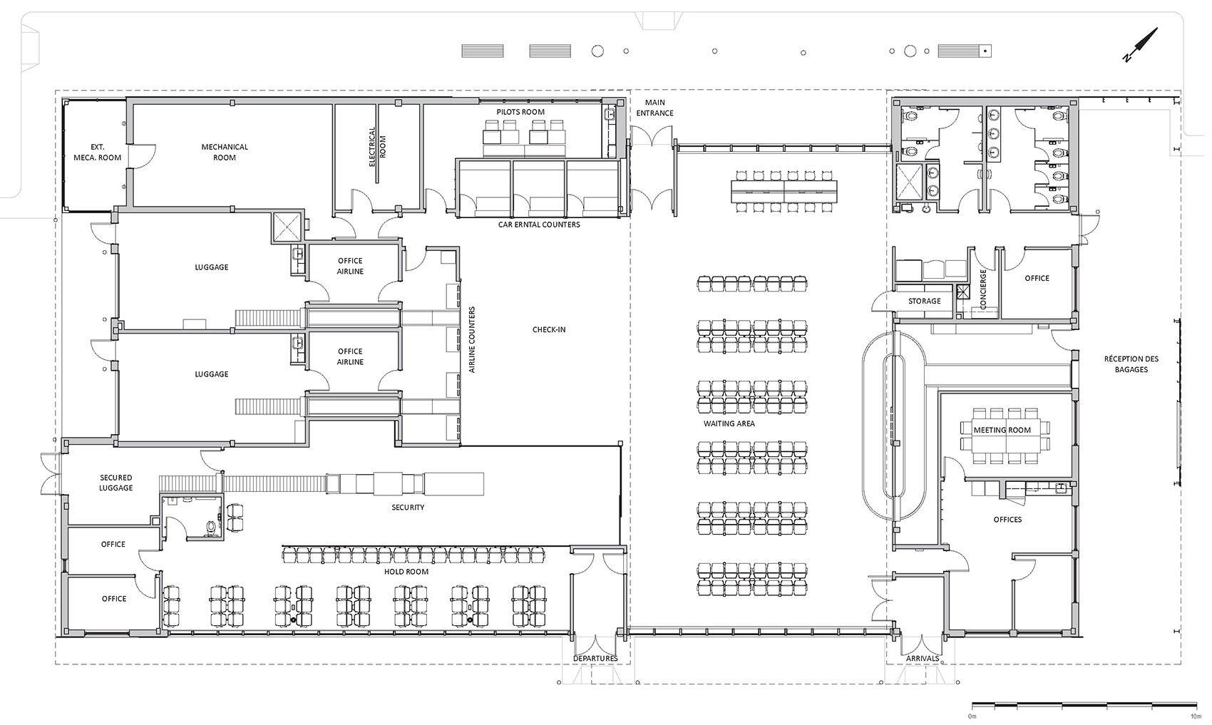 加拿大 ChibougamauChapais 机场新航站楼丨ARTCAD,EVOQ Architecture-40