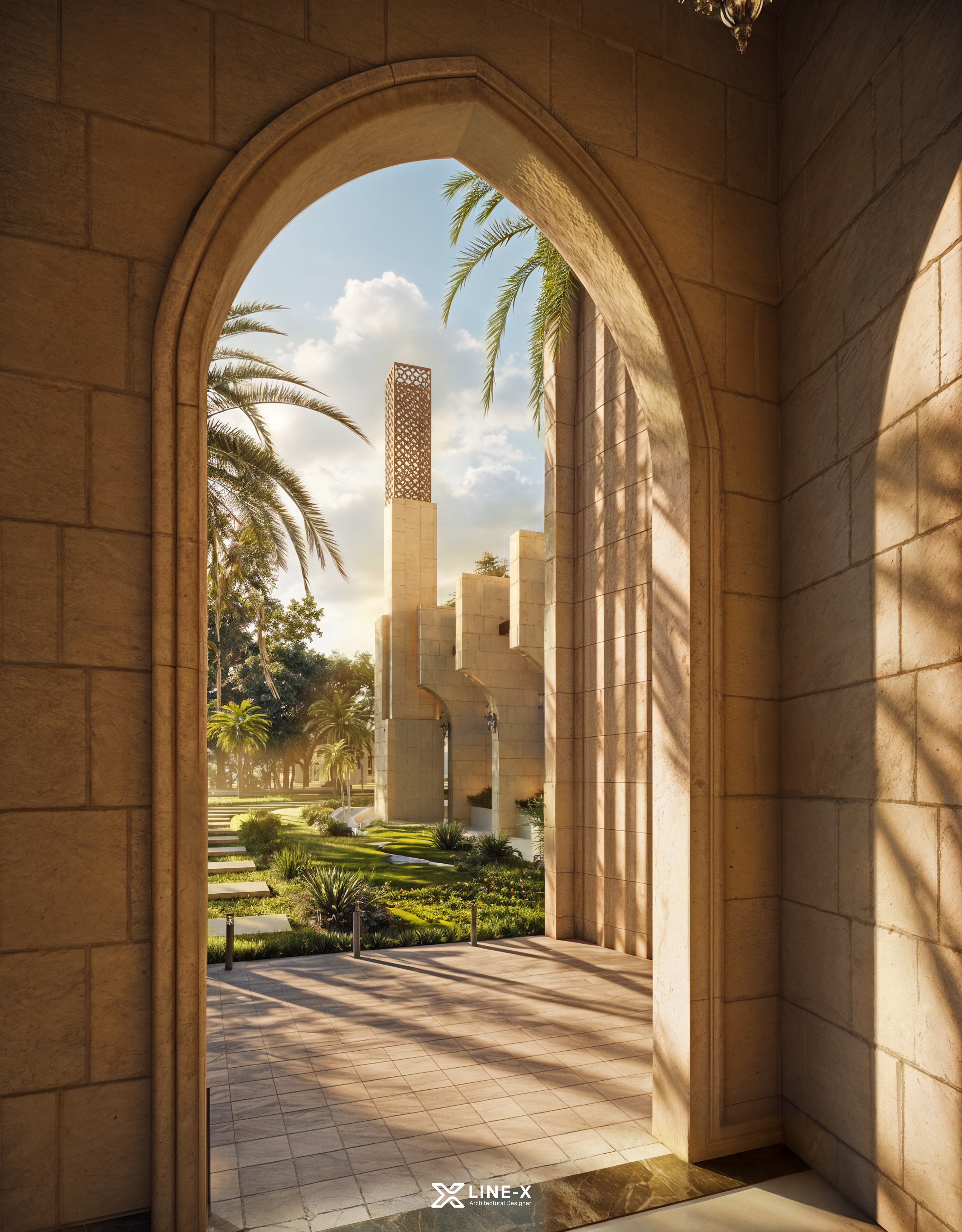 亚穆鲁清真寺丨沙特阿拉伯利雅得丨Line X-10