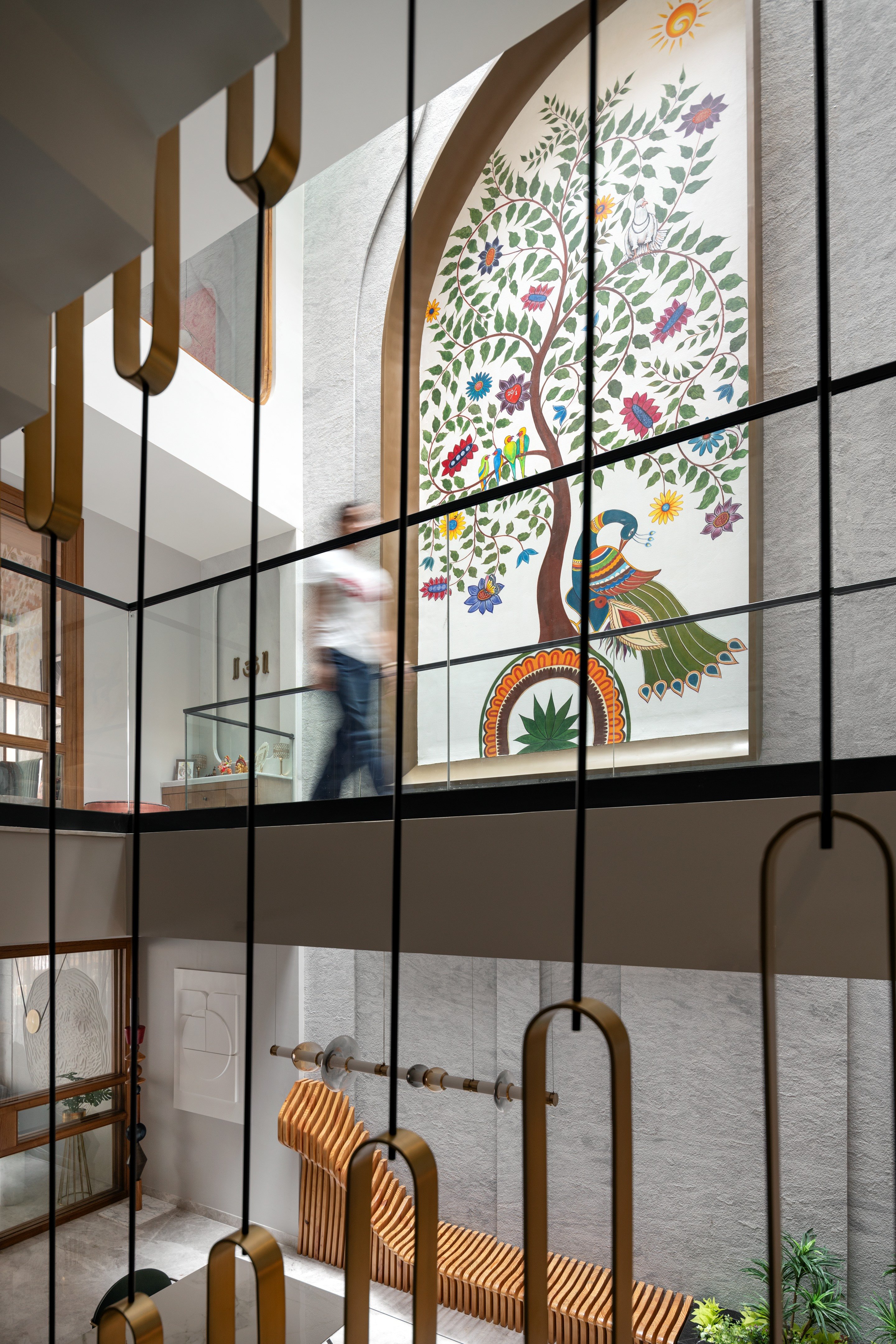 细长的房子丨印度新德里丨Spaces Architects@KA-13