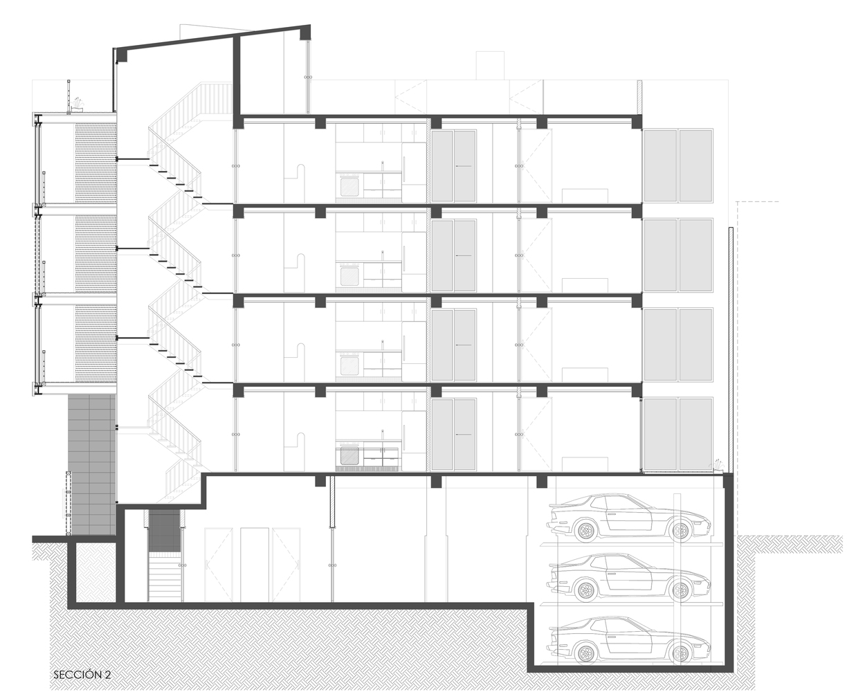 墨西哥城中心地带的里奥波 32 号住宅大楼-29