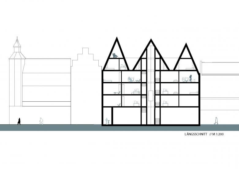 TCHOBAN VOSS Architekten丨Dreigiebelhaus Steinstraße 20丨德国-15