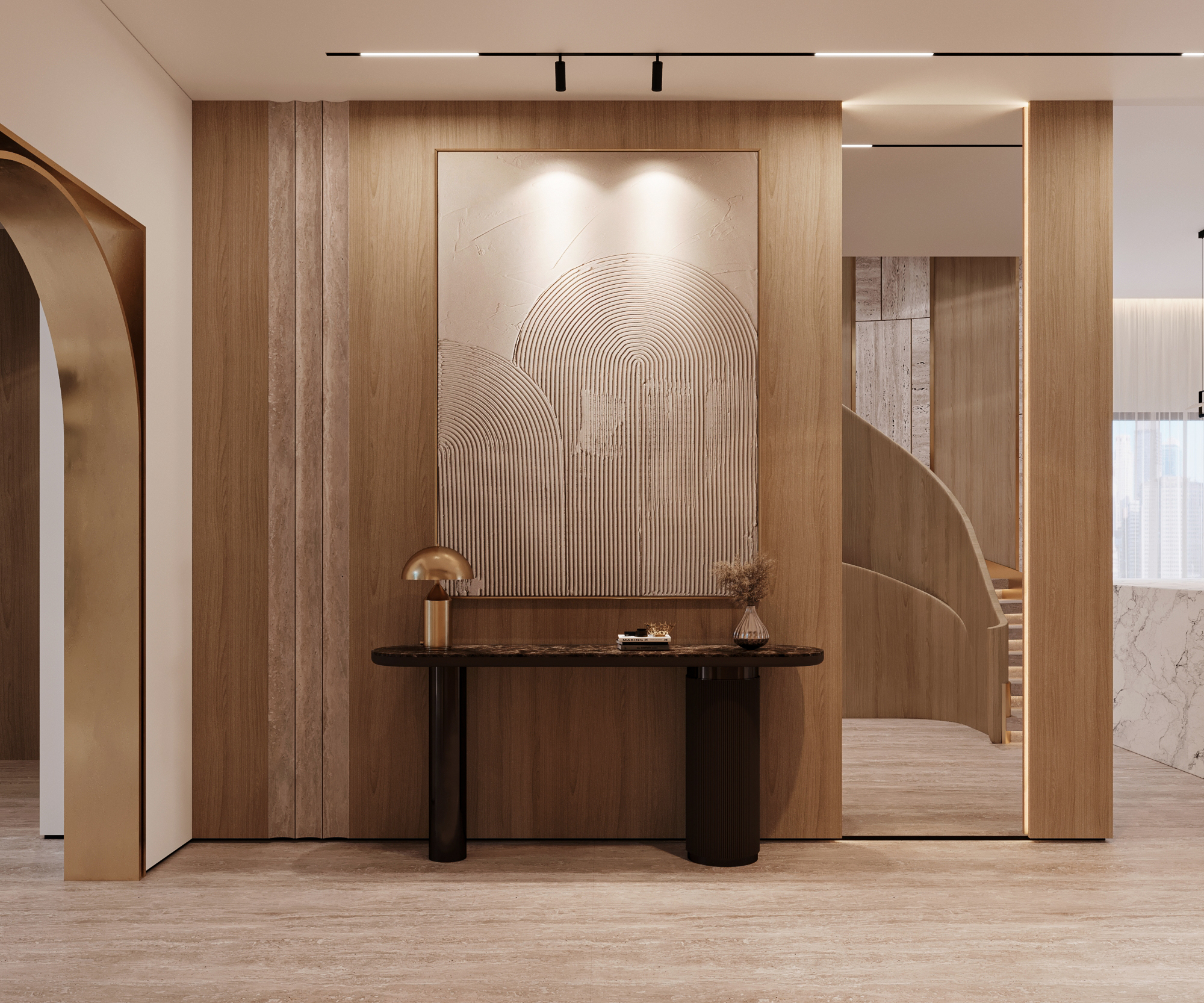 现代别墅餐厅与厨房丨埃及开罗丨Mohamed Naguib-13