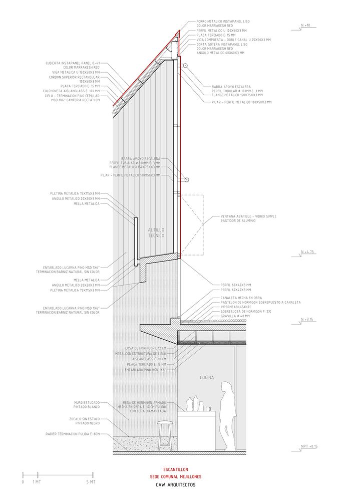 智利 Mejillones 社区总部丨CAW Arquitectos-50