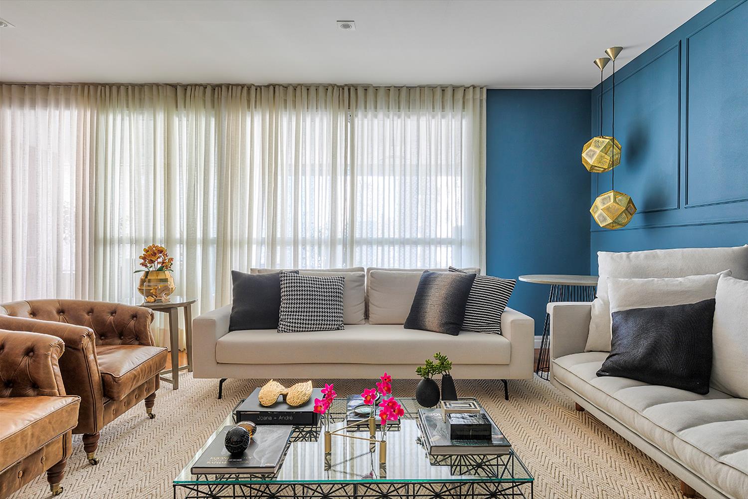 巴西 SP 公寓 | 极简与自然的完美结合-3