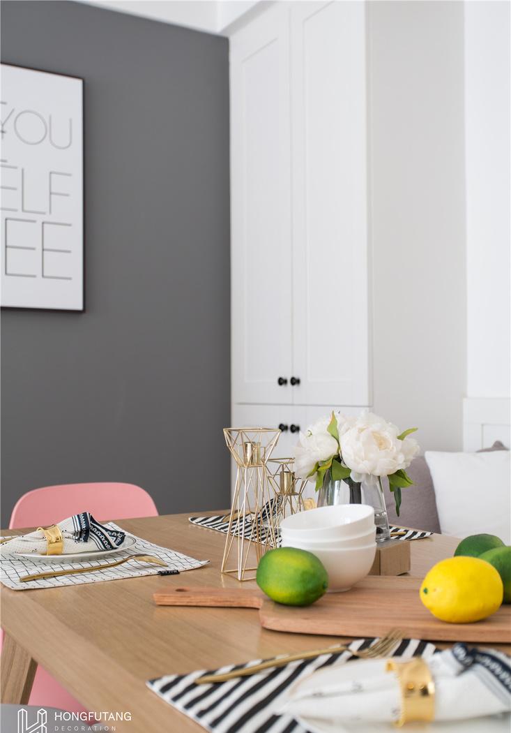 北欧风格小户型设计 | 互动式客厅与浪漫餐厅-19