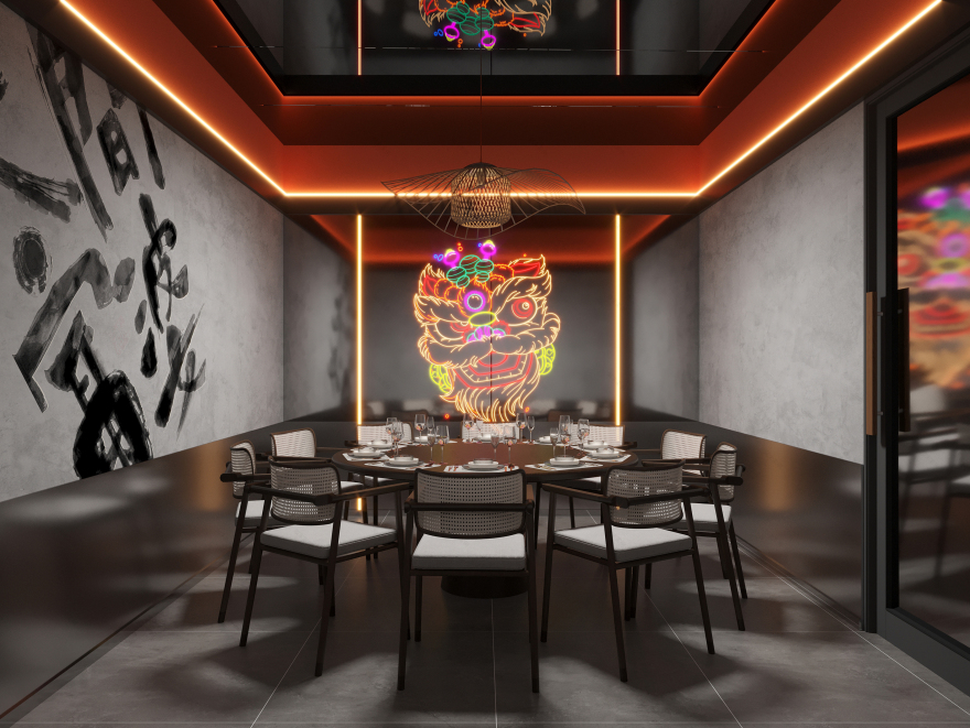 银川牛肉海鲜大咖餐厅装修设计丨中国银川丨银川装修公司-11