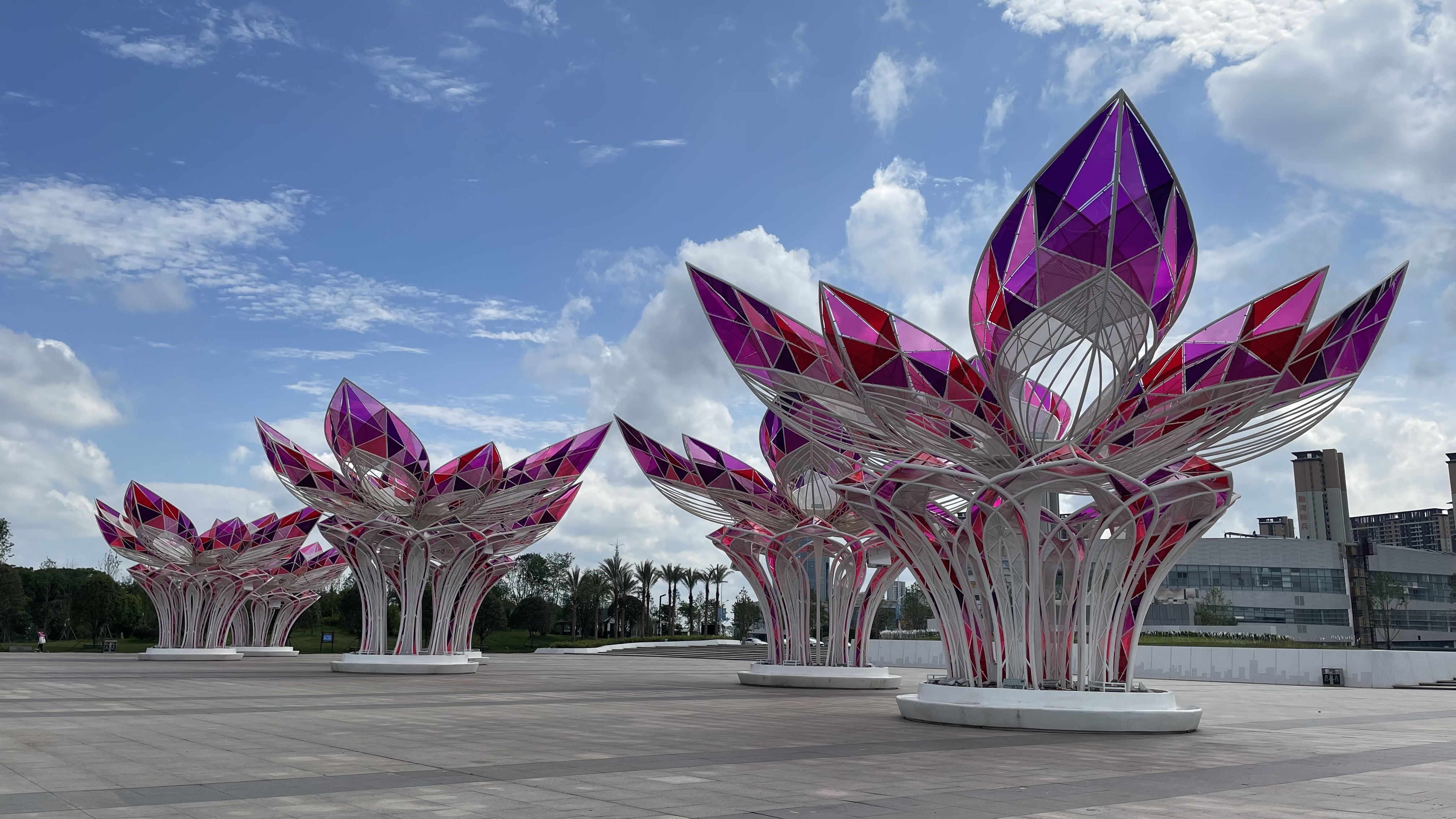 公共艺术-《橙彩凝香》-10